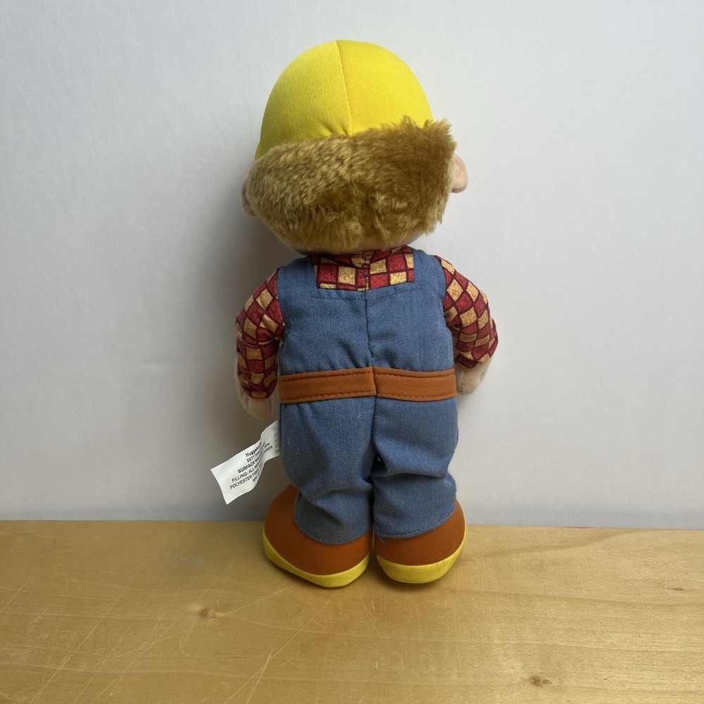 Bob the Builder‎ Playskool Hasbro Plush Doll Stuffed Figure Huggable 2001 - Picture 2 of 9
